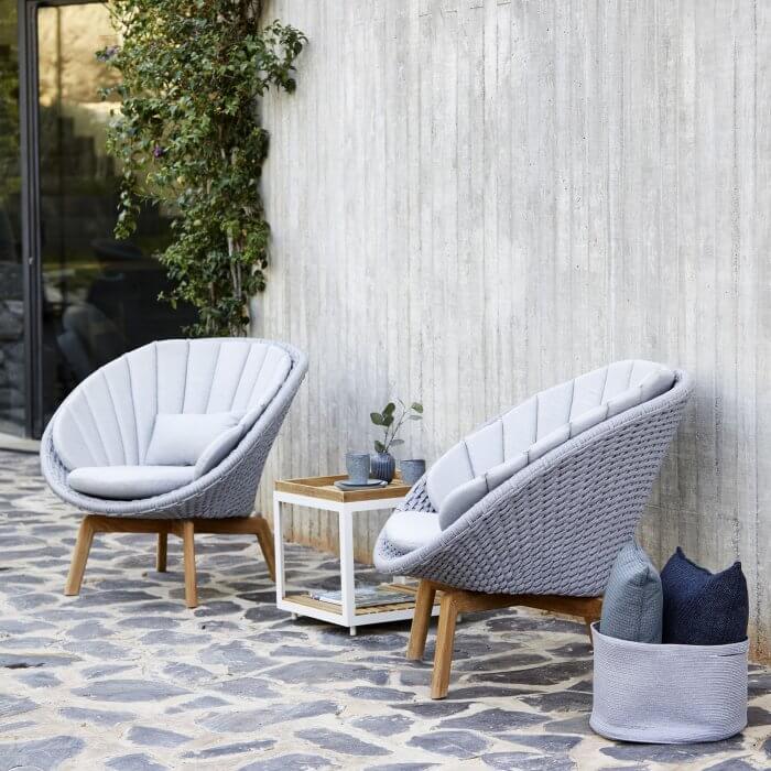 PEACOCK Lounge Chair - Cane-line Outdoor Collection - WGU Design