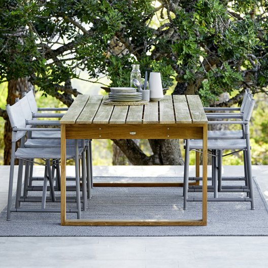 ENDLESS Dining Table - Cane-line Outdoor - WGU Design Collection
