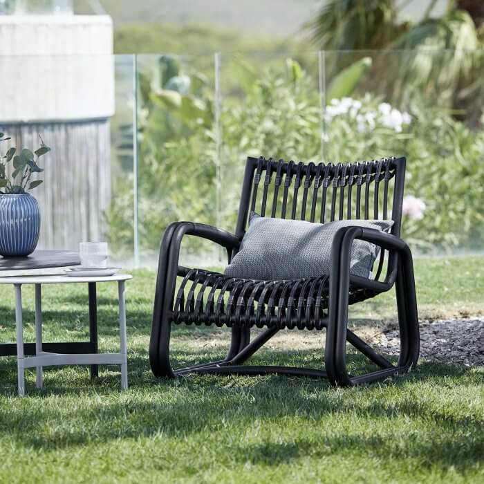 CURVE Outdoor Lounge Chair WGU Design Cane-line