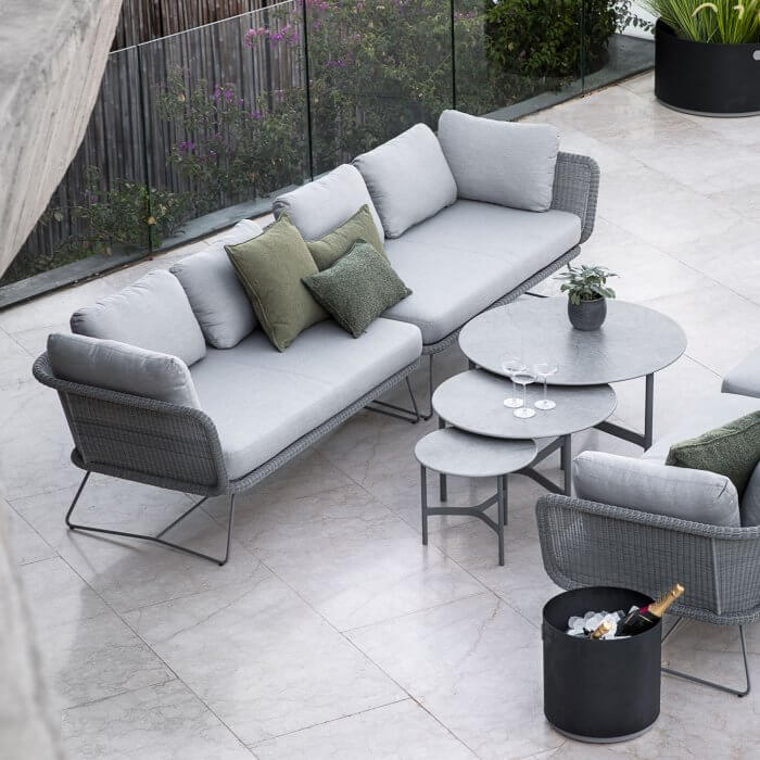 HORIZON Modular Sofa - Cane-line Outdoor Furniture - WGU Design Collection